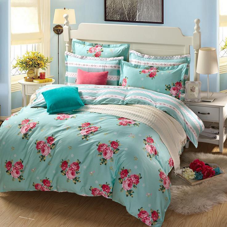 Textile 100% Cotton High Quality Bedding Set for Home/Hotel Comforter Duvet Cover Bedding Set