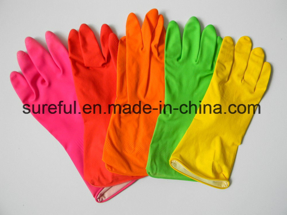 Latex Household Cleaning Glove