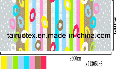 100% Polyester Microfiber Printed Pongee for Bed Sheet Fabric