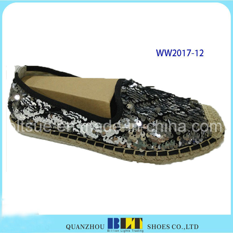 New Design Paillette Upper Brand Casual Shoes