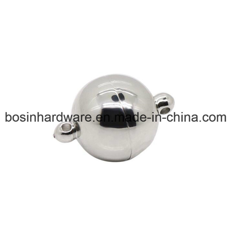 Round Stainless Steel Magnetic Clasp