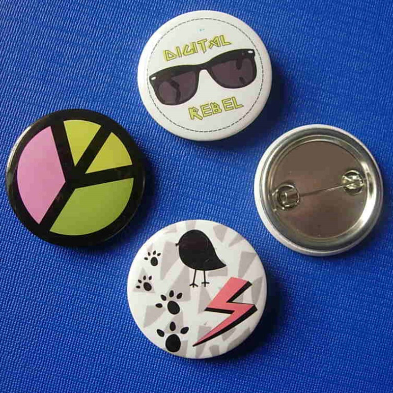 Custom Button Badge Cute Design Printing Lapel Pin (GZHY-TB-006)