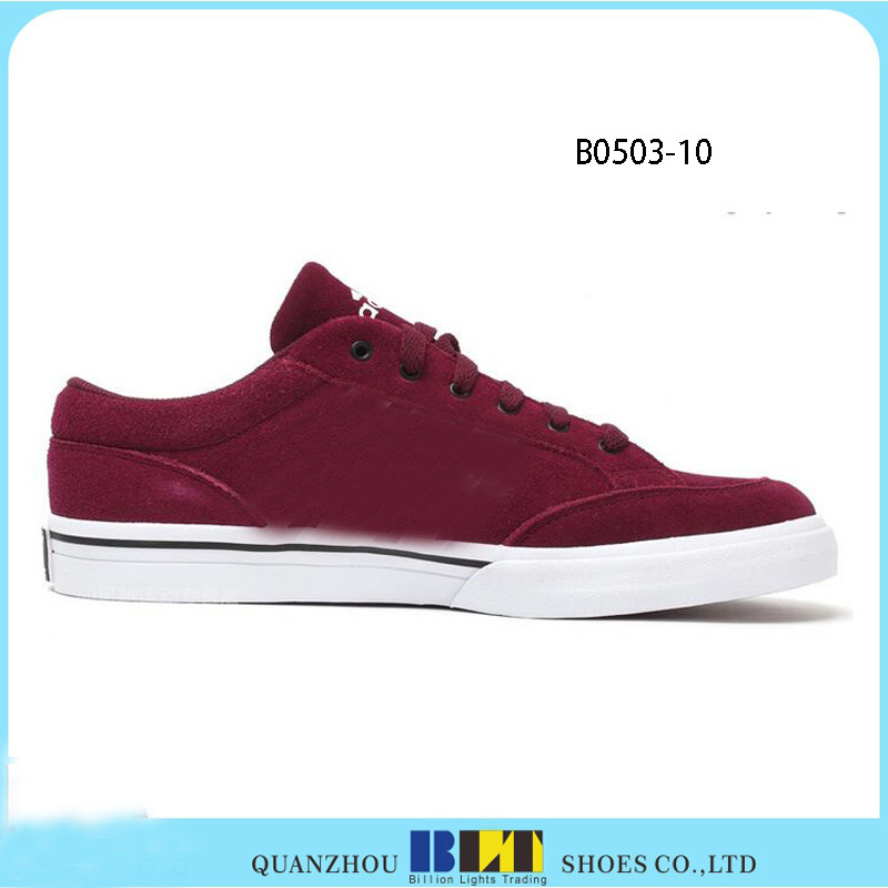 Top Quality Suded Leather Sample Free Casual Shoes