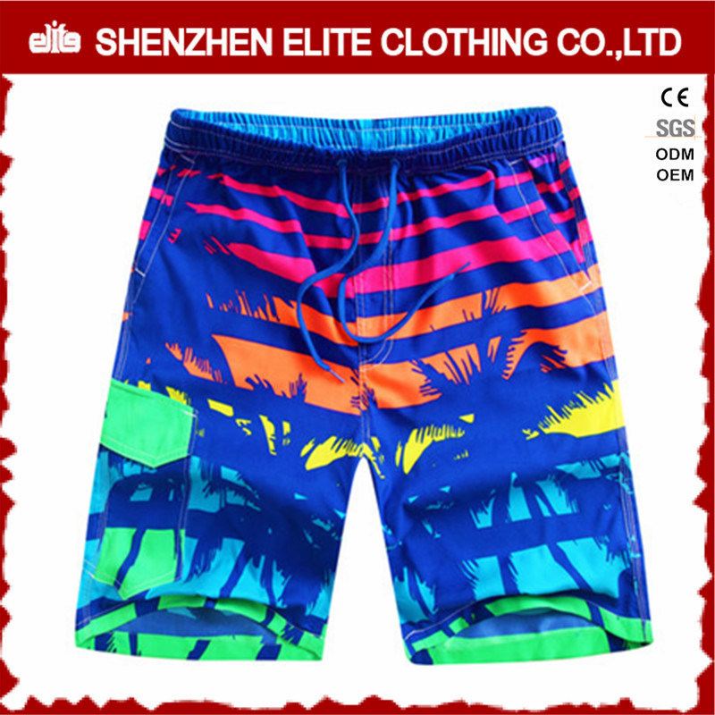 Hot Sale High Quality Custom Made Beach Shorts for Men (ELTBSI-1)