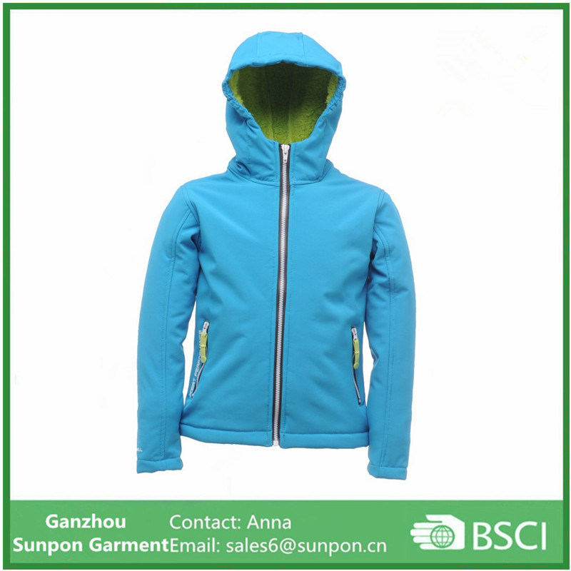 Children's Softshell Jacket with Hood
