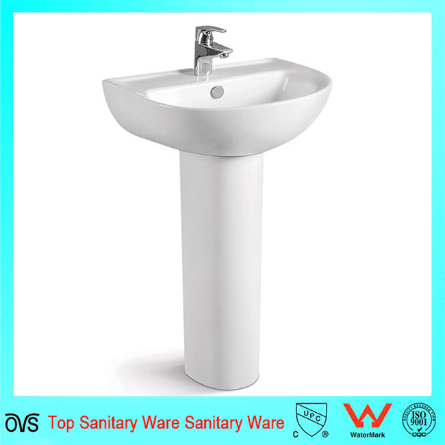 Ceramic Washing Modern Bathroom Vanity Sink Basin Cabinet Set