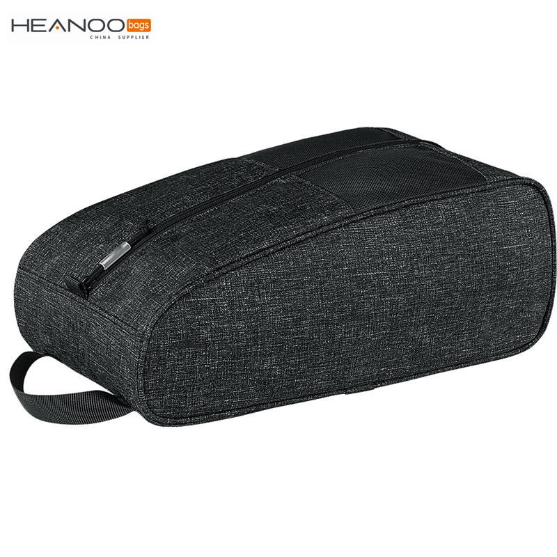 High Quality Custom Waterproof Portable Polyester Storage Outdoor Sport Golf Travel Shoe Bag