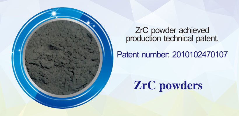 Zirconium Carbide Powder Used for a Fabric Material Catalyst That Converts to Heat