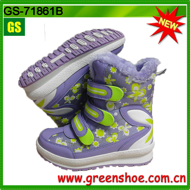 OEM Upper Snow Boots Winter Boots Fur Boots for Girl