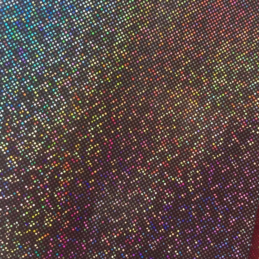 Iridescent PU Leather for Making Shoes Bags Package