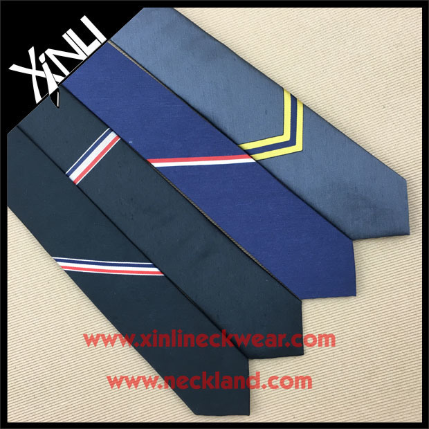 Silk Linen Woven Blend Wholesale Skinny Custom Ties for Men