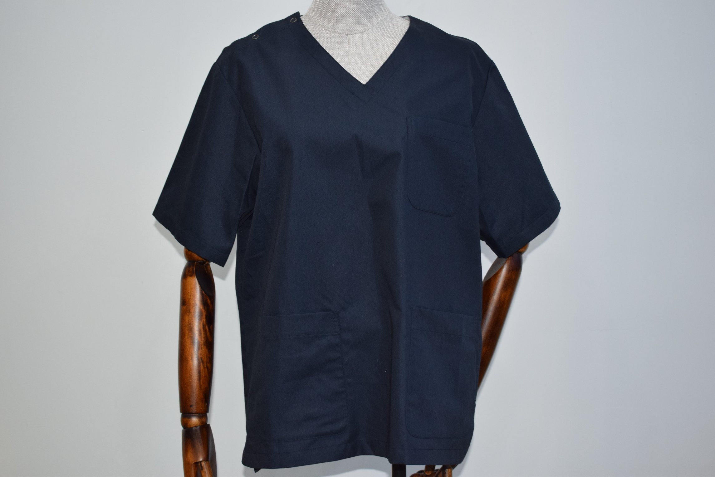 Hot Sale Black Hospital Uniform for Surgery