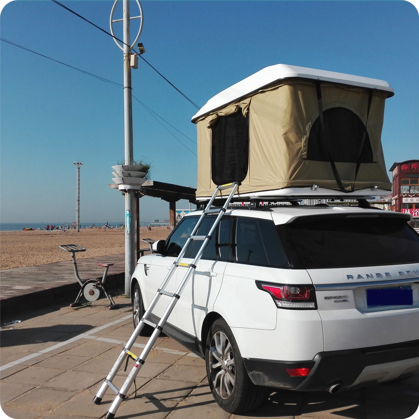 Jeep Car Hard Top Roof Rack Tent for Sale