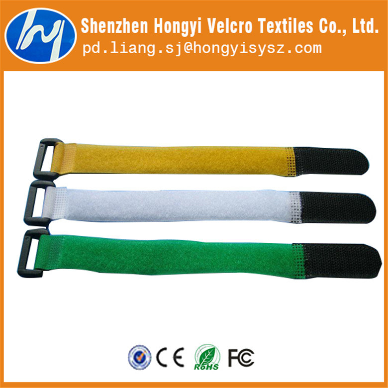 Reusable Ring Hook & Loop for Wire/Cable Bundling