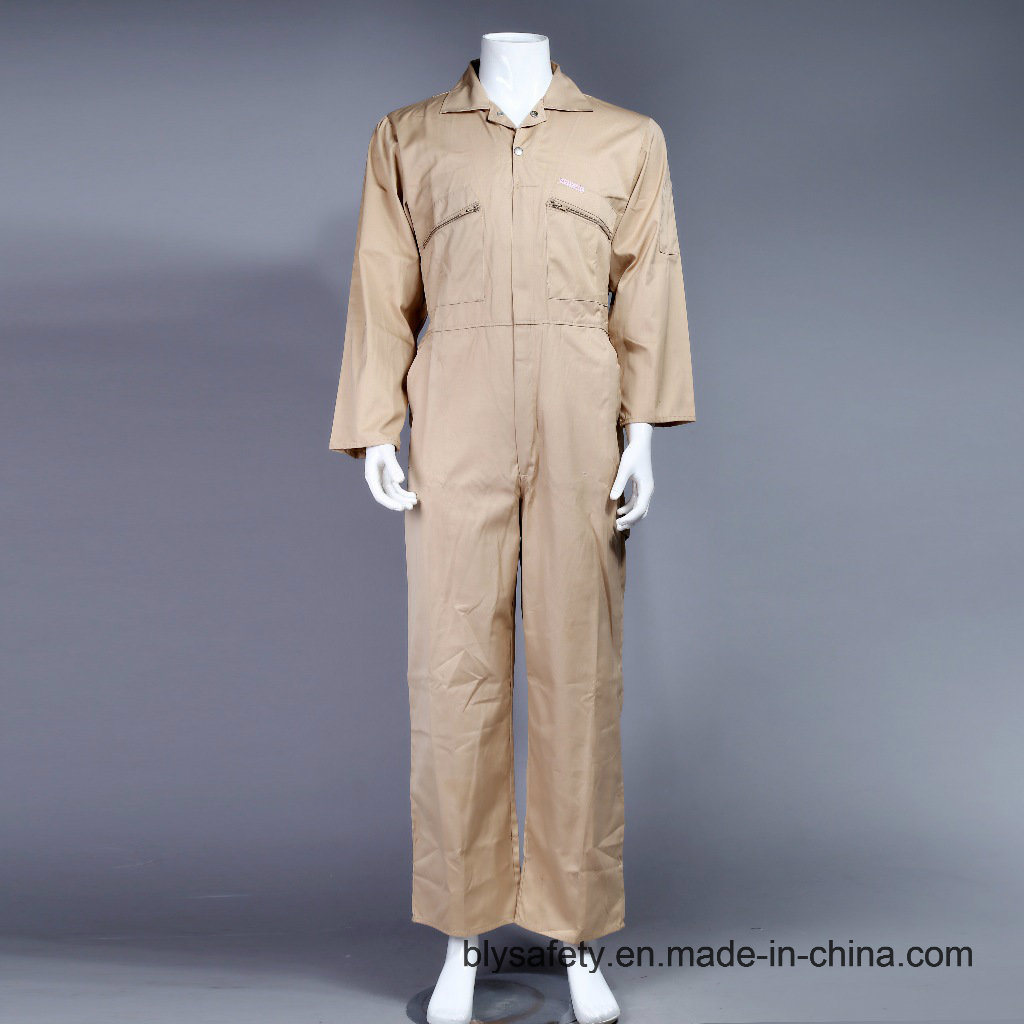100% Polyester Dubai High Quality Cheap Safety Work Clothes (BLY1012)