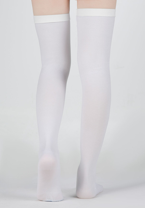 Wholesale 15-18mmhg Nylon Knit Stockings for Anti  Embolism Compression Socks