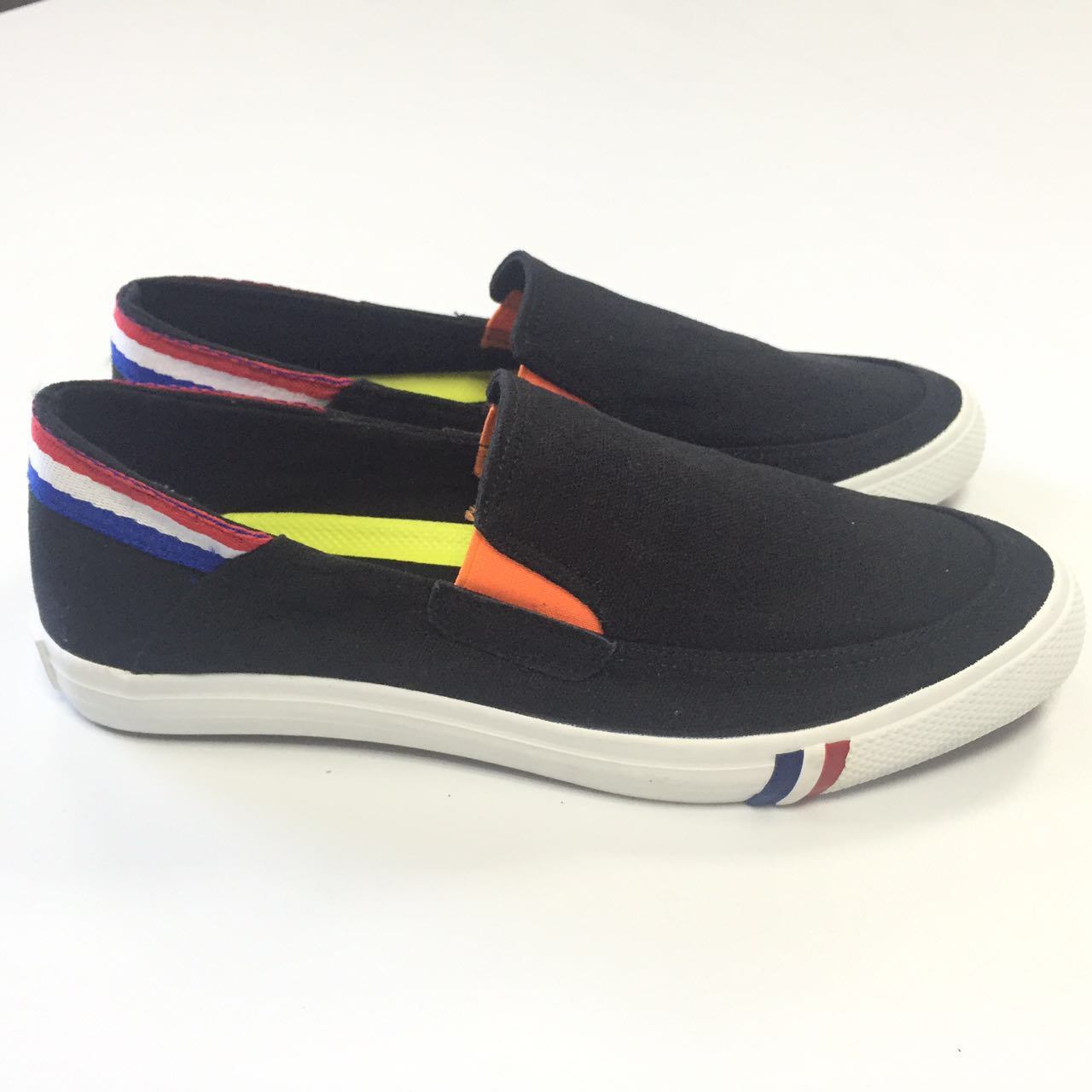 New Design Casual and Comfortable Canvas Shoes No Shoelaces