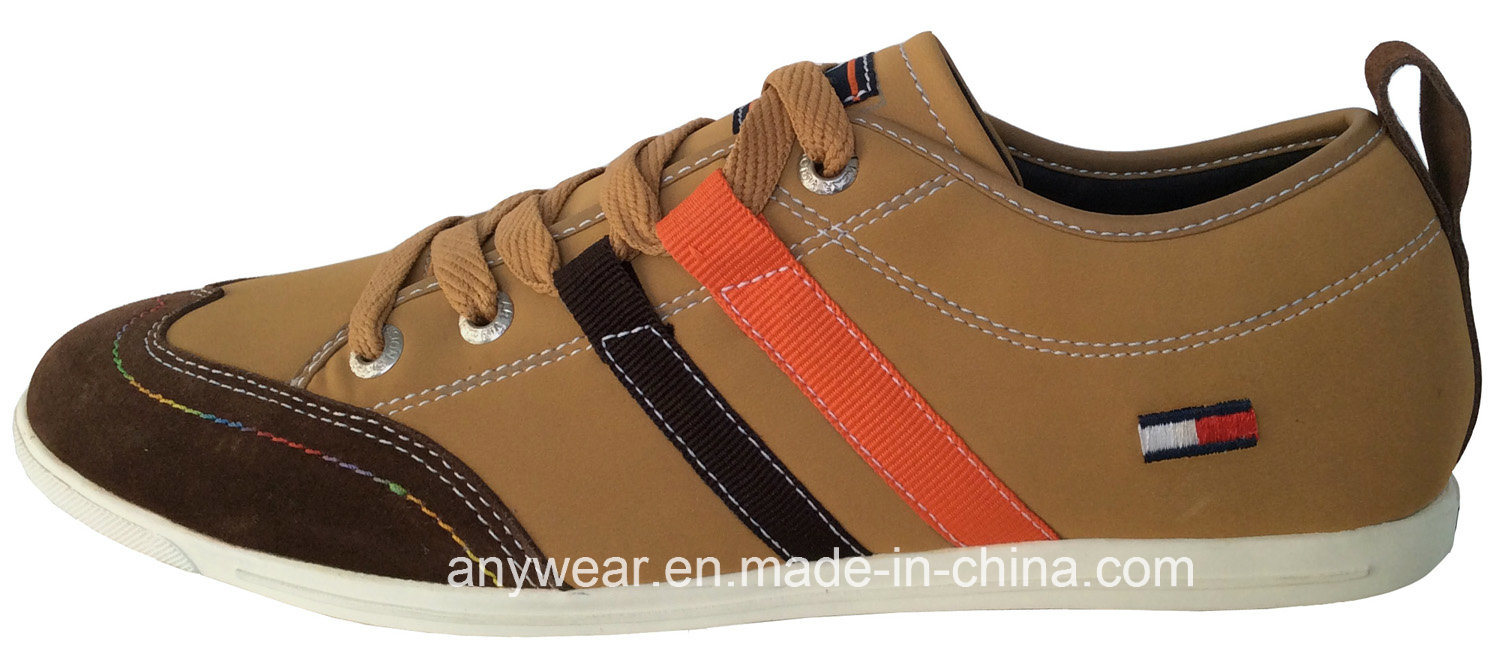 China Men Comfort Leather Casual Shoes (815-4698)