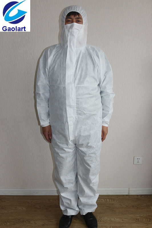 Spunbond Nonwoven Disposable Coverall China S4-4520