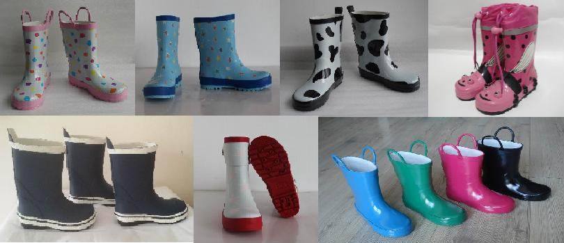 Various Kid Rubber Rain Boots, Children's Rubber Rain Boot