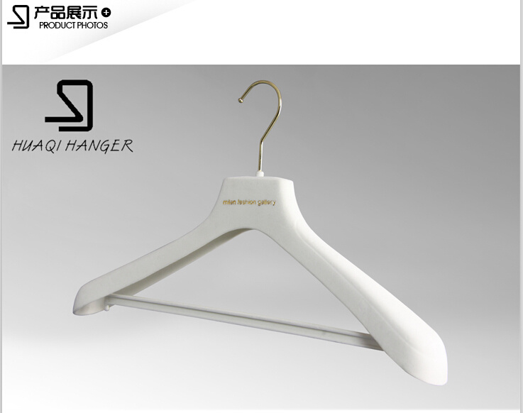2014 New Fashion Design Flocked Hanger