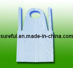HDPE Disposable Apron/Disposable Plastic PE Apron