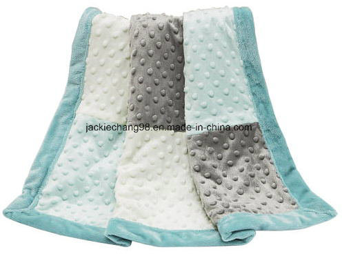 Sofitex Plush DOT Patch Design Baby Blanket