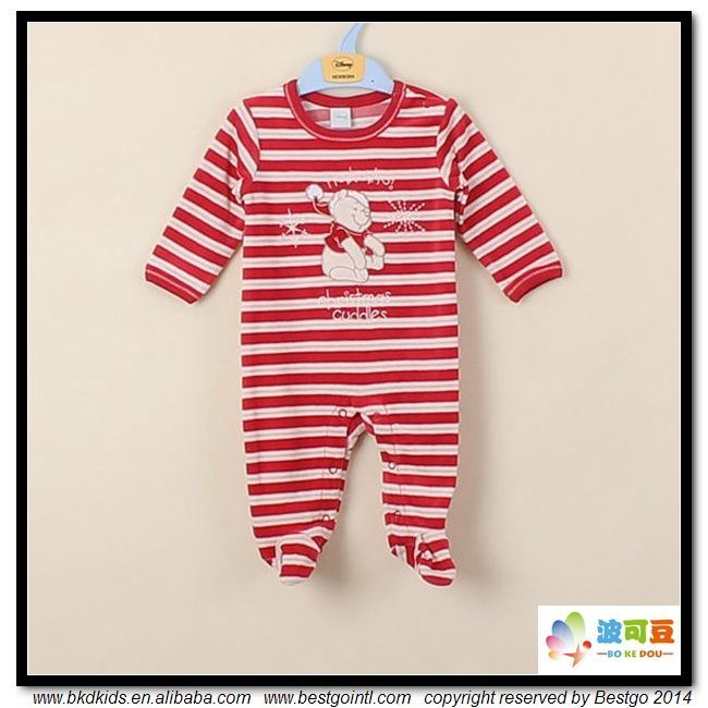 2017 New Style Baby Wear Stripe Printing Infant Rompers