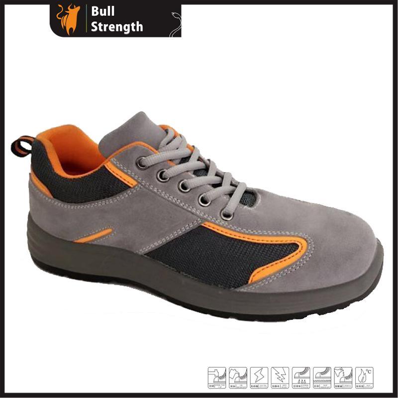 Suede Leather Safety Footwear with Steel Toe&Midsole (SN5425)