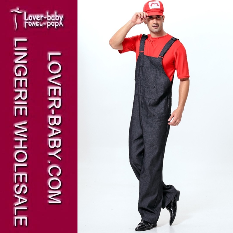 Plumber Man Mario Adult Costume L15305