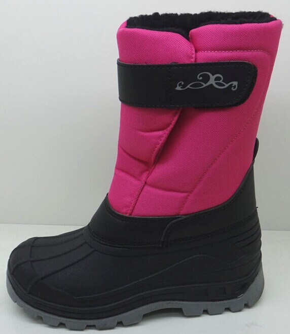 New Design Injection Shoes Snow Boots with Water Resistance (SNOW-190018)
