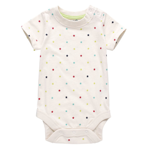 Newest 100% Organic Cotton Printed Infant Wear