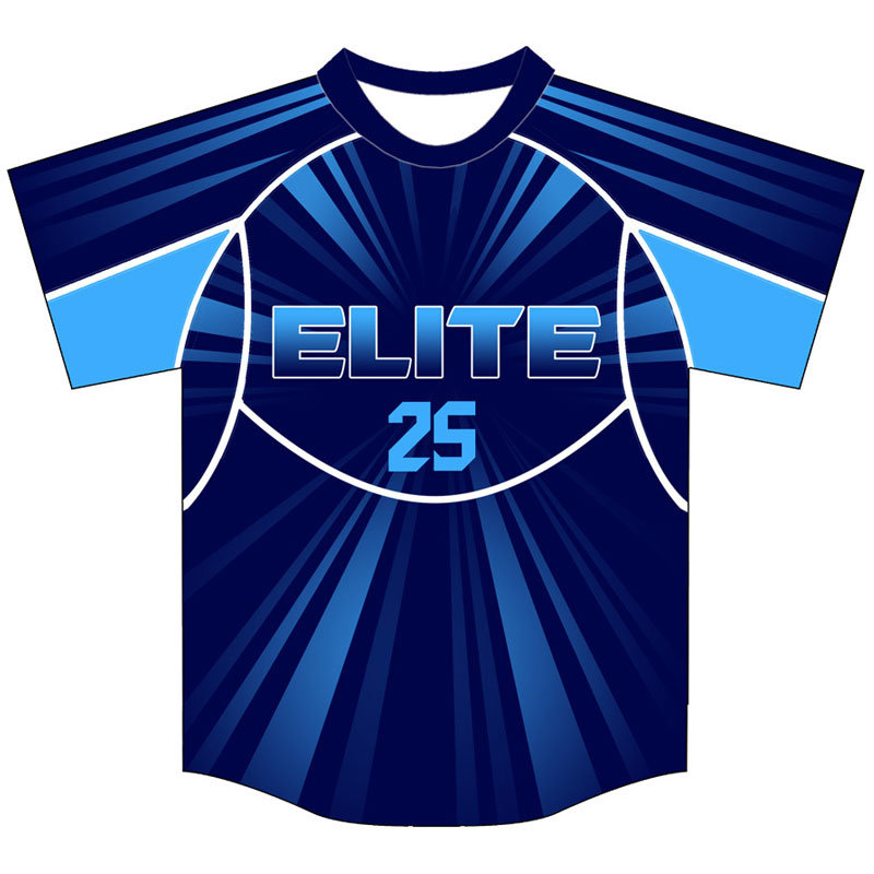 Customized Design Dye Sublimation Baseball Tees for Players
