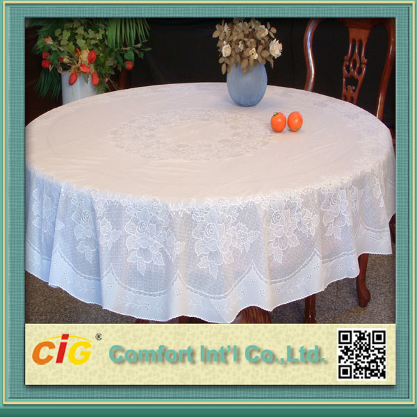 PVC Table Cloth PVC Lace Tablecloth