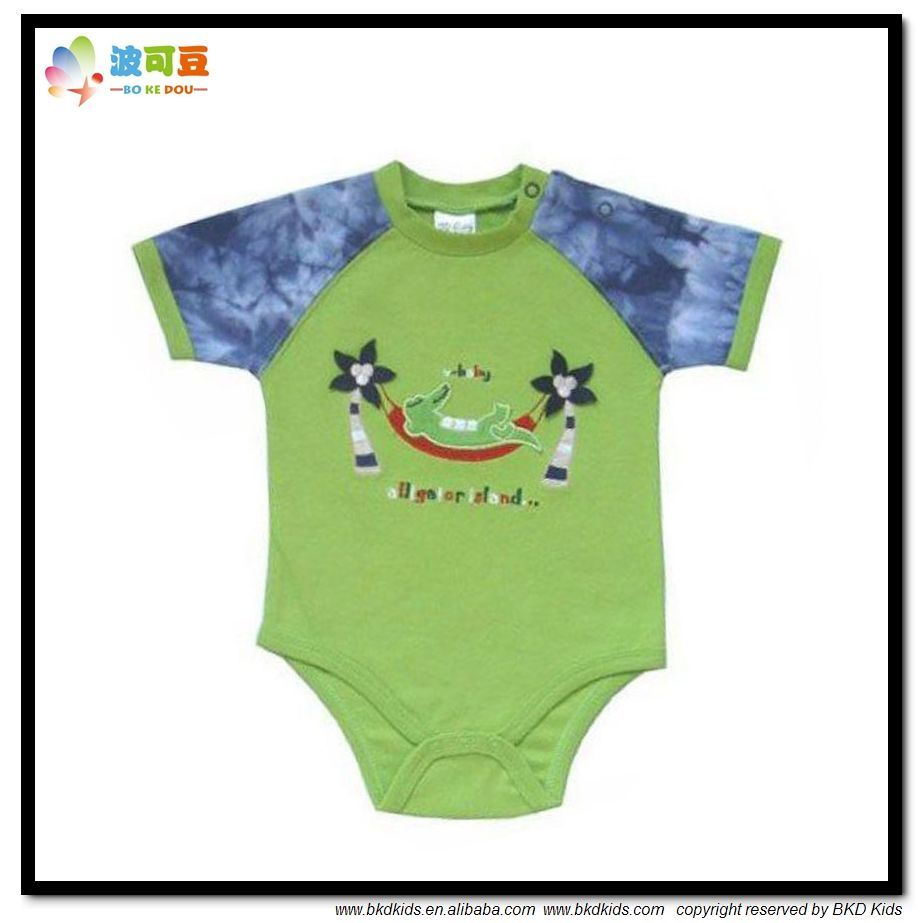 High Quality Baby Wear Custom Size Infant Onesie