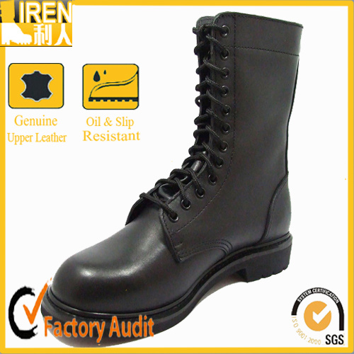 First Grade Cow Leather Military Combat Boots