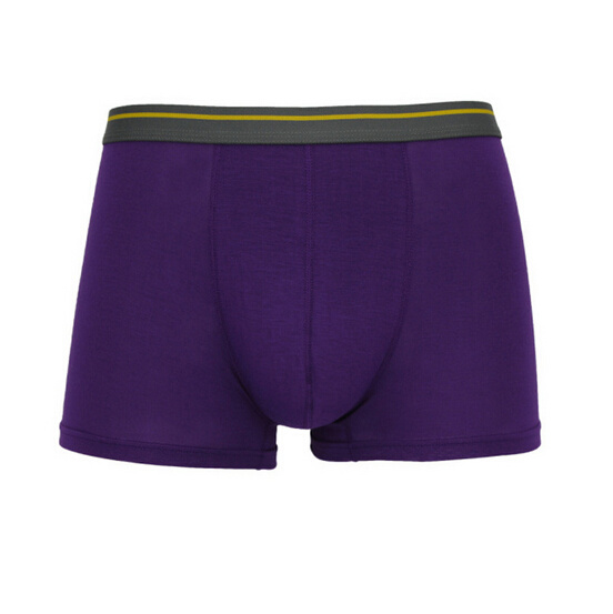 Zn-020 Cheap Customize Bamboo /Spandex Knitted Breathable Mens Boxers