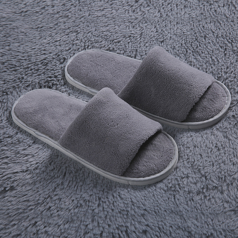 Five Star Indoor Room Guest Luxury Soft EVA Disposable Wholesale Hotel Slippers