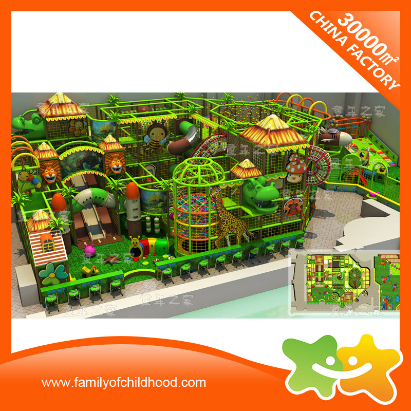 Zoo Theme Funny Plastic Indoor Playground Maze Game for Children