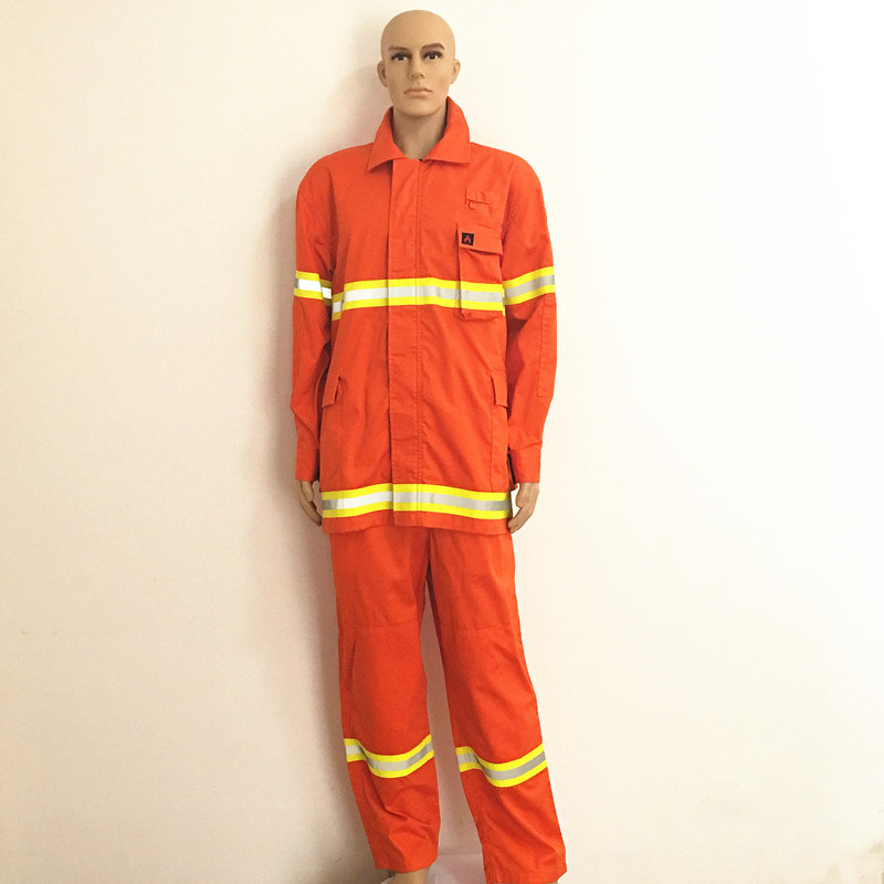 Fireproof Oil Resistant Flame Retardant Long Sleeve Workwear for Industry