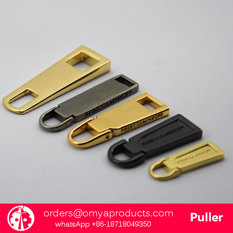 OEM Metal Zipper Slider Puller for Bag Shoes Garments