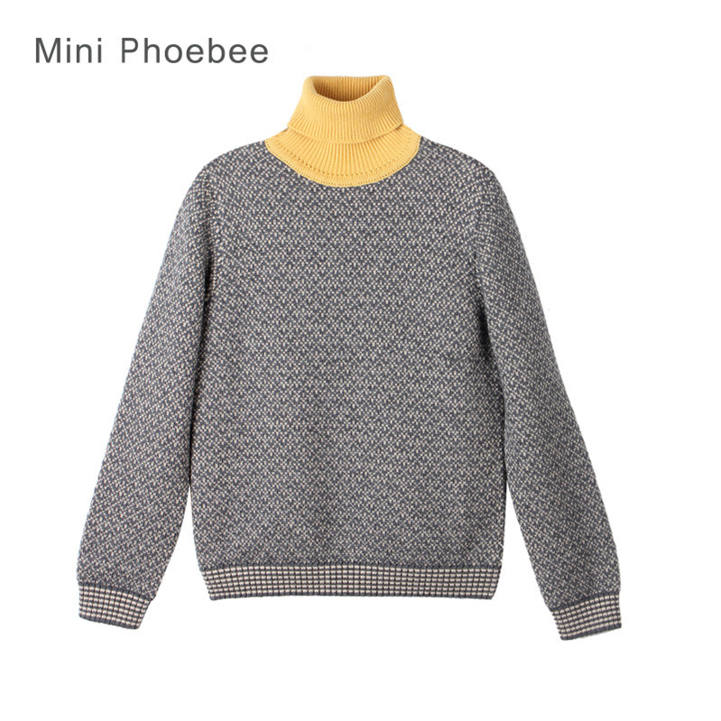 Wholesale Knitted Wool Kids Sweaters for Boys