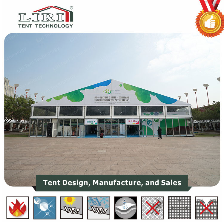 Large Aluminum Frame 40X60m Exhibition Tent Design for Sale