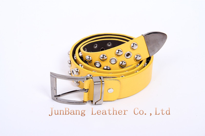 High Quality Fashionable Women Belt with Rivets or Metal Accessories