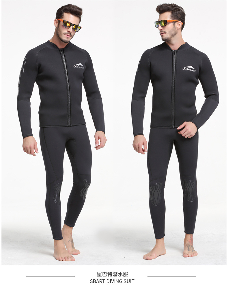 Keep Warm 3mm Neoprene Men's Colour Diving Dress&Sportwear (CL745)