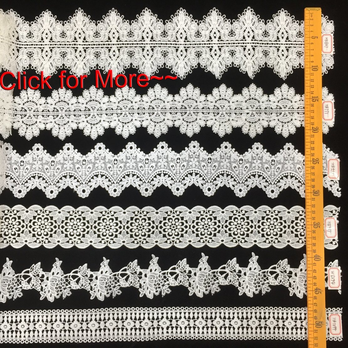 Customized High Quality Trimming Lace with Factory Price