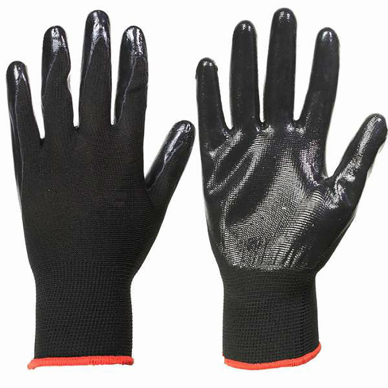 Nitrile Coated Safety Working Glove