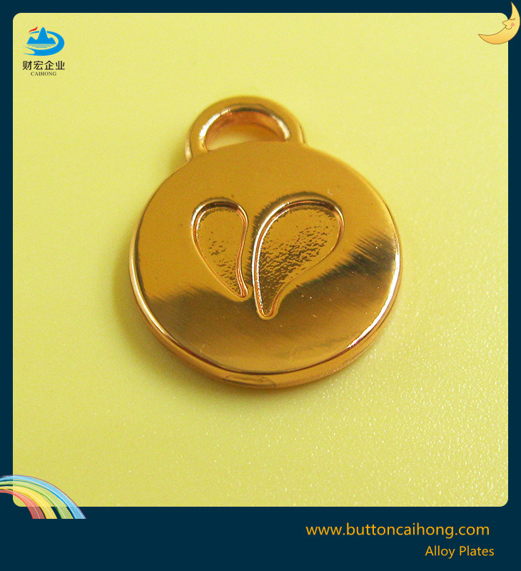 Metal Pendent Engraved Plate Tags for Sale Fashion Metal Labels