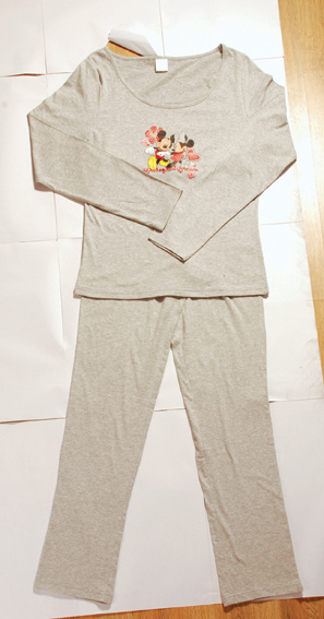 CVC Single Jersey Pajama with Screen Print