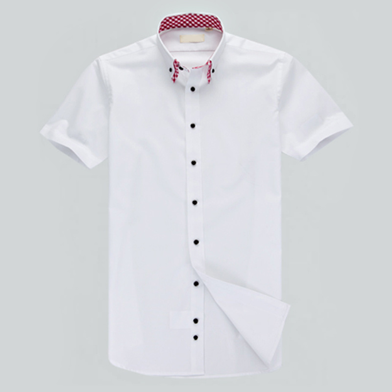 2016 Summer New Design Non-Ironing Men's Short Sleeves Slim Fitting Shirt for Men